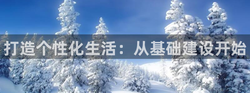 先锋娱乐账号注册不了：打造个性化生活：从基础建设开始