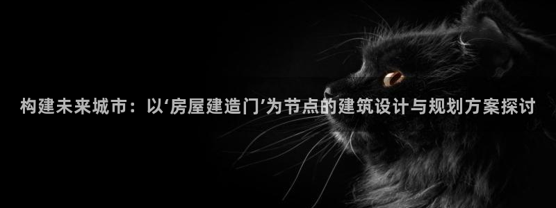 先锋娱乐大厅首页：构建未来城市：以‘房屋建造门’为节点的建筑设计与规划方案探讨