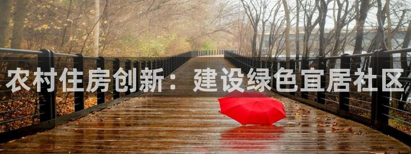 先锋娱乐侠：农村住房创新：建设绿色宜居社区