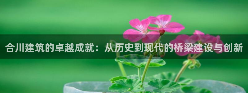 先锋娱乐播报：合川建筑的卓越成就：从历史到现代的桥梁建设与创新