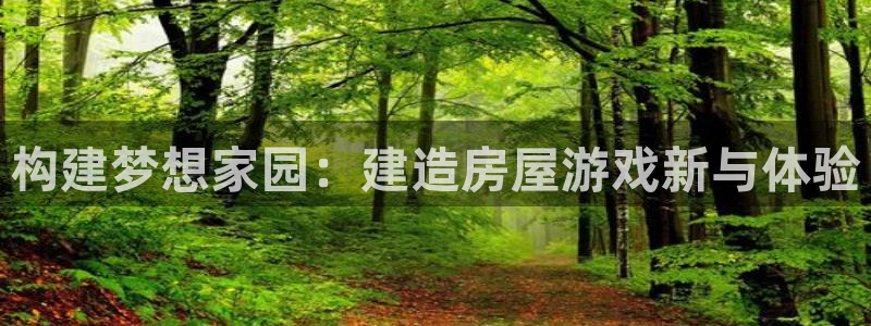 先锋娱乐链接：构建梦想家园：建造房屋游戏新与体验