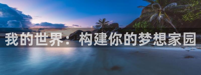 先锋娱乐账号注册不了：我的世界：构建你的梦想家园