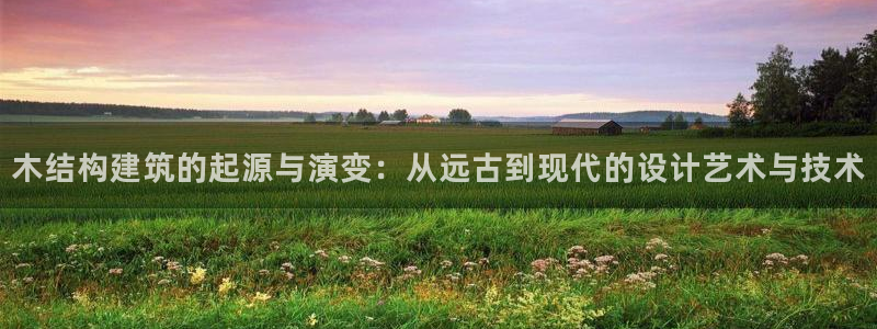 先锋娱乐大厅牛牛：木结构建筑的起源与演变：从远古到现代的设计艺术与技术