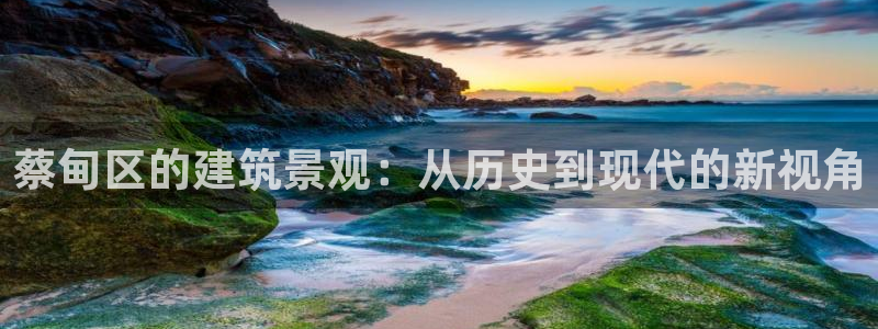 先锋娱乐理财logo：蔡甸区的建筑景观：从历史到现代的新视角